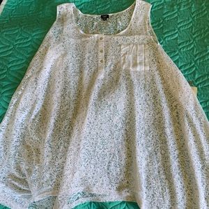 Brand new with tags white tank top